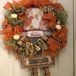 Thanksgiving Wreath Promoted