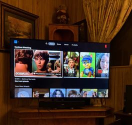 55” 4k smart google tv with Bose soundbar