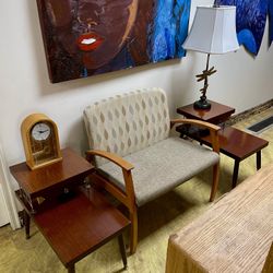 (2)Mid-Mod End Tables