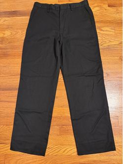 Merona’s Men’s Classic Chinos Black Dress Pants - Size 34 x 32