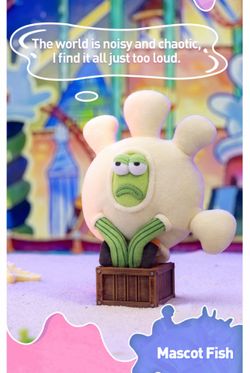 Bikini bottom buddies 2 mascot fish plush