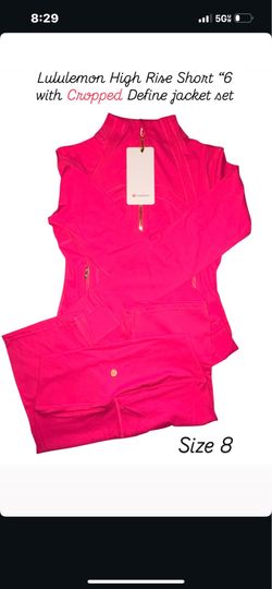 Lululemon Cropped Jacket set