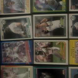 Athletics Baseball Cards $15
