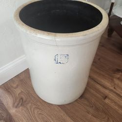 Antique Stone Ware With Number