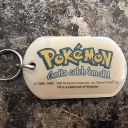 Original 90s Pokémon Charizard Key Chain Great Condition 