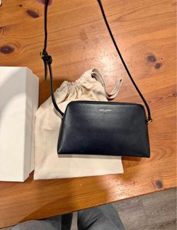 Saint Laurent Paris Zip-Up Mini Shoulder bag