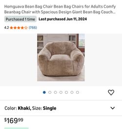 Plush lounge chair. Barely used.