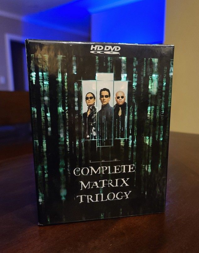 The Complete Matrix Trilogy (HD-DVD, 2007, 3-Disc Set)