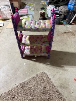 Doll beds / triple bunk beds stackable