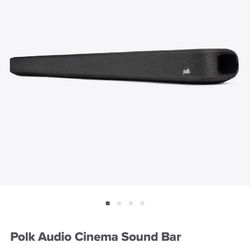 Unopened Polk Cinema Sound Bar
