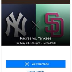 Padres vs. Yankees