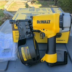 DEWALT Pneumatic 15 Degree Coil Siding and Fencing Nailer.