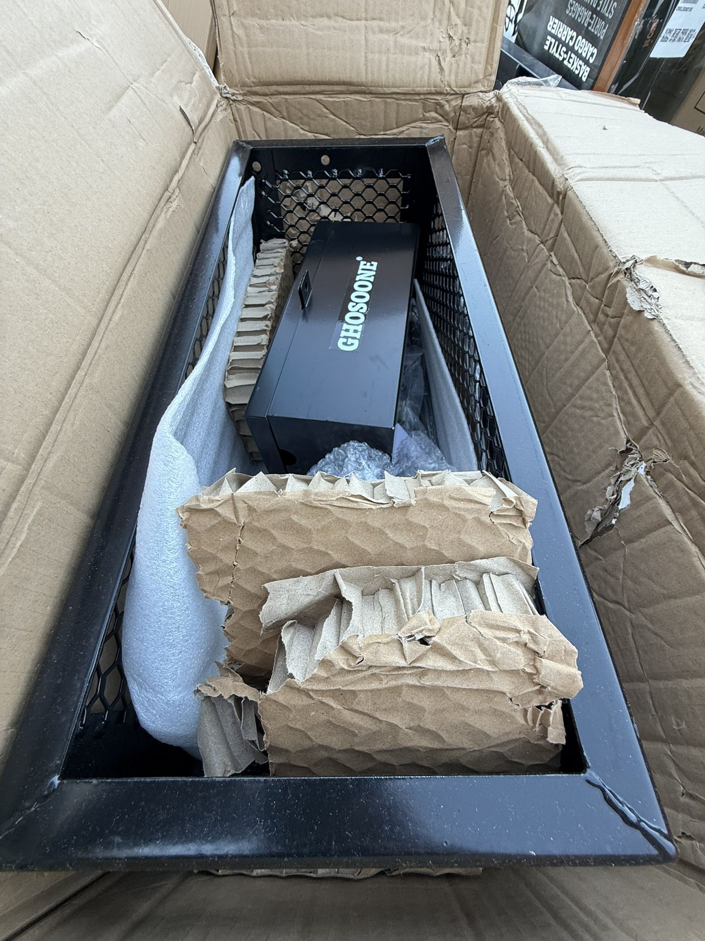 Heavy Duty Tractor Tool Box 24"X 10"X 10" Multi-Function Tractor Accessories, Suitable For Most Tractors And Zero Turn Mower