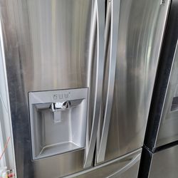 Kenmore Refrigerator 3 Doors Stainless Steel