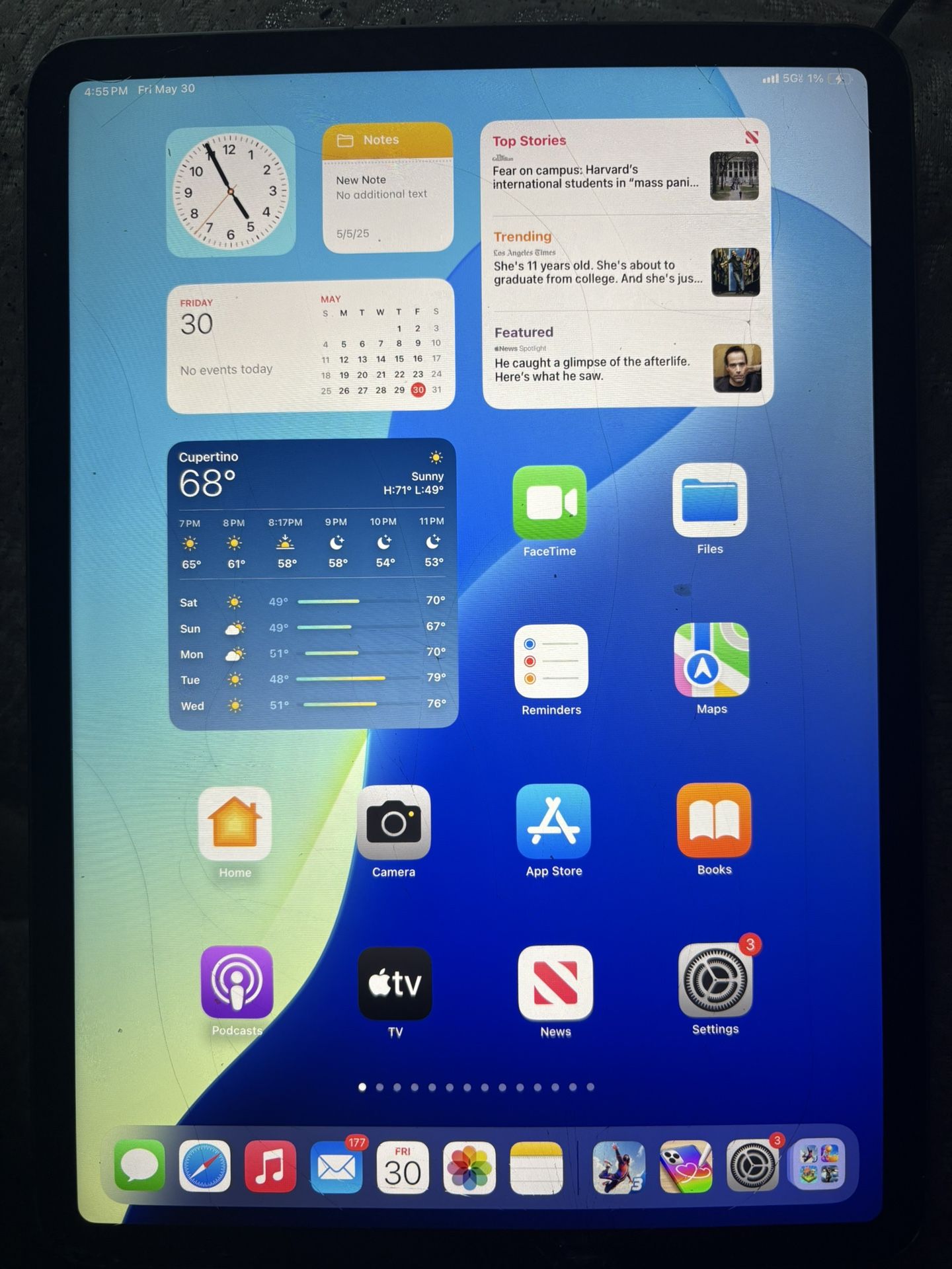 APPLE iPad Pro 11 4 128GB Gray unlocked with cellular