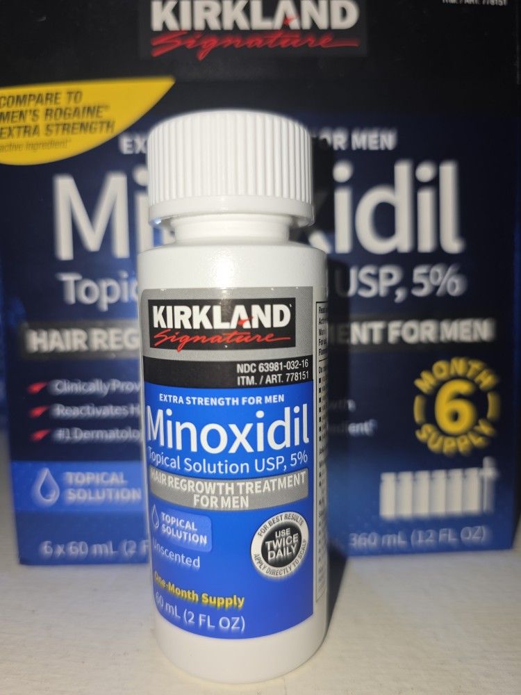 Minoxidil Kirkland Original X1 Get your hair back! 🔥