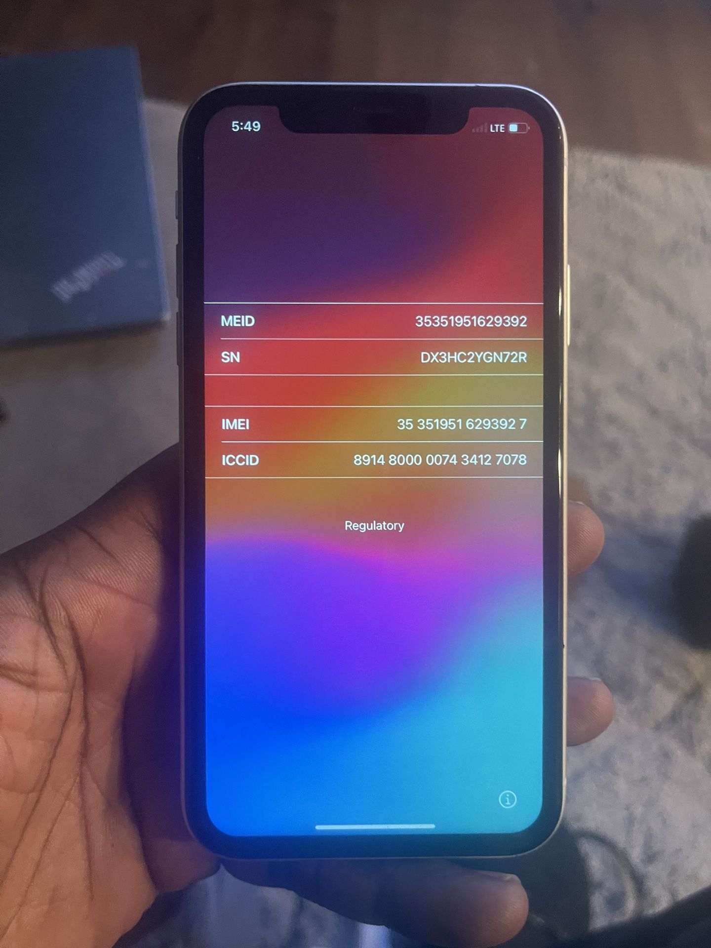 Iphone 11 Unlocked Cracked Back