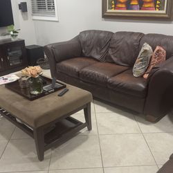 Leather Sofa