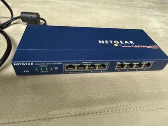 Netgear Prosafe FS108P PoE 8-Port External Network Switch w593