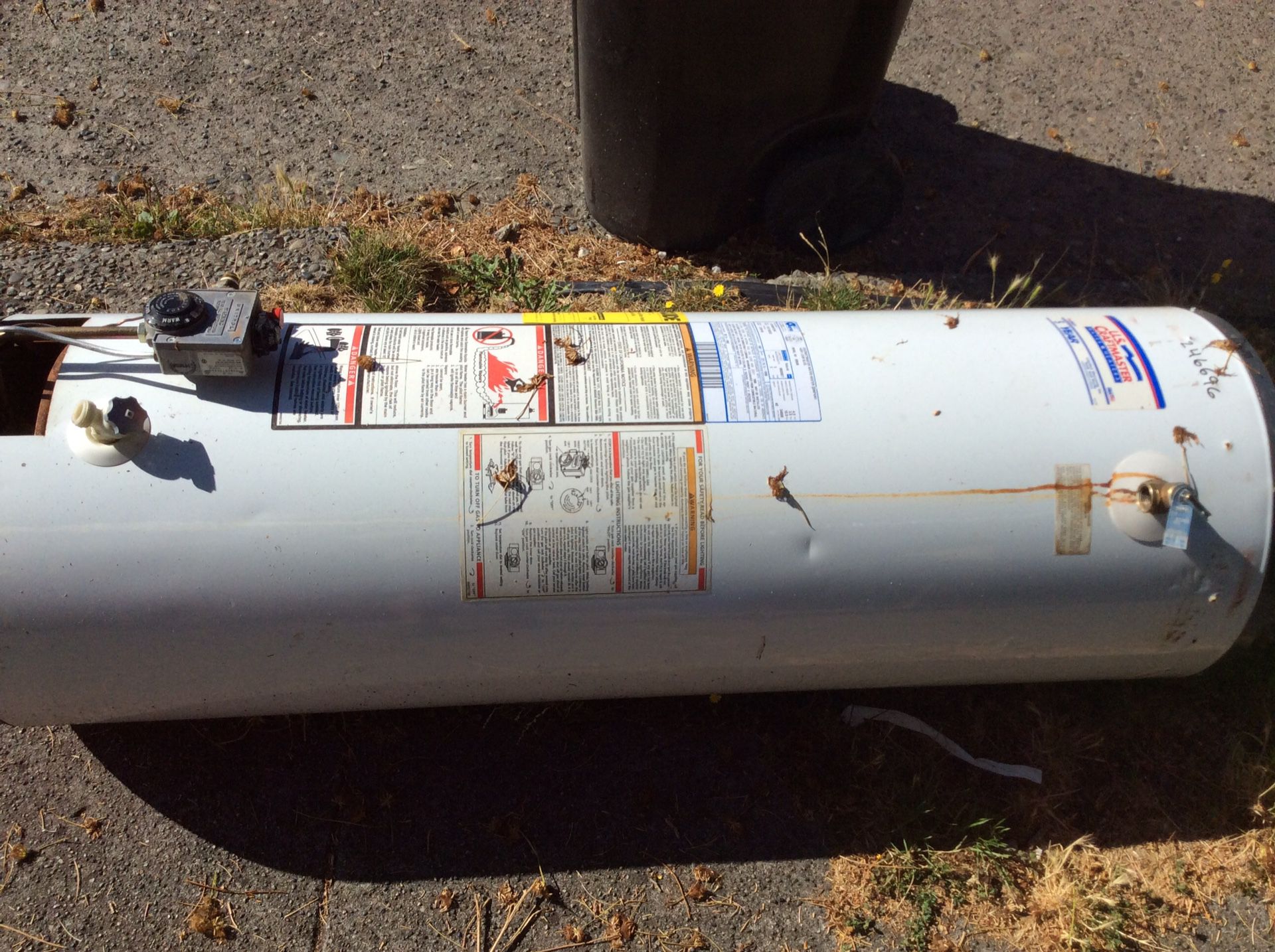 Free hot water heater for scrap 720 N 80th st Seattle 98103