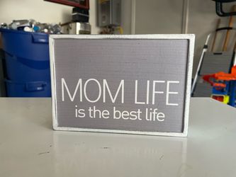 Small wood sign