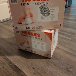Huggies Newborn Diapers Skin Essentials 