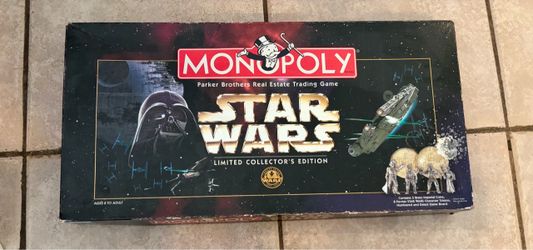 Star Wars monopoly limited collectors edition!