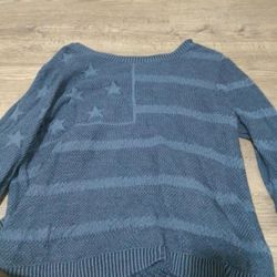 American Flag Sweater