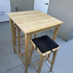 IKEA Table And Stools 
