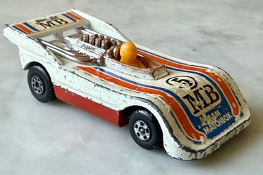 Vintage Matchbox 1974 Hi Tailer Superfast White No 56 Car Lesney