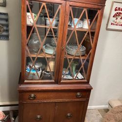 Antique hutch 