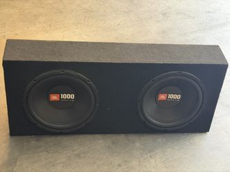 Jbl 12 Inch With Amp 