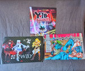 Viz Media SD Comic Con Promo Posters - RWBY + Jojo's + Yaiba