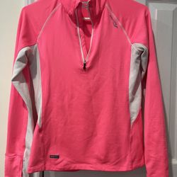 Saucony Pink Women Long Sleeve Top XS