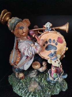 Boyds Bears Resin Bear Band Figurine