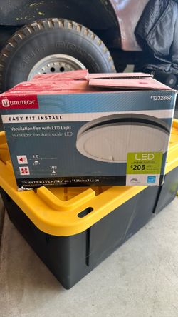 Utilitech Ventilation Fan with LED Light