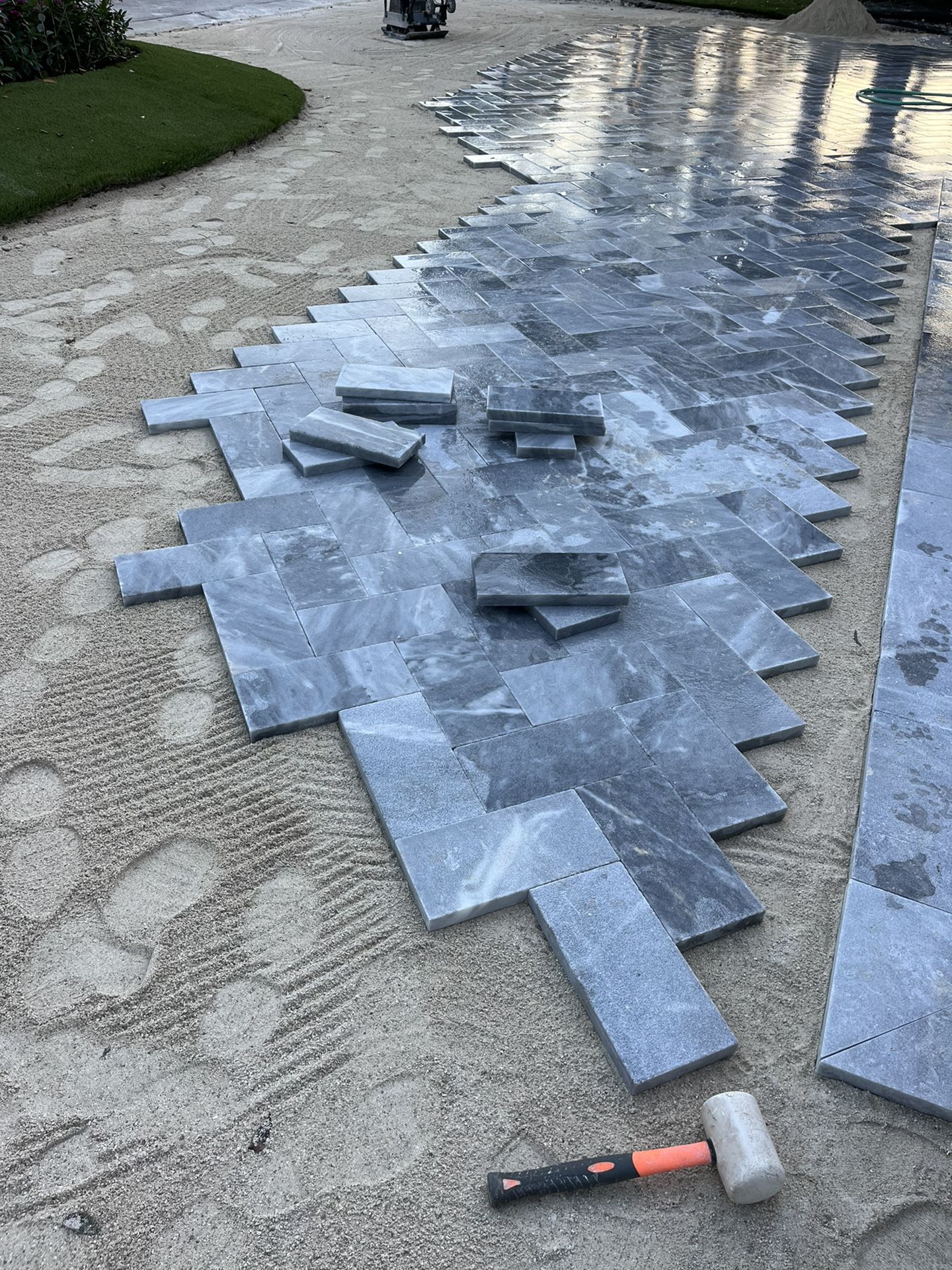 Marble Stone Exterior Pavers