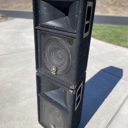 Yamaha S112V QSC ISA 280 amp DOD R-432 eq 
