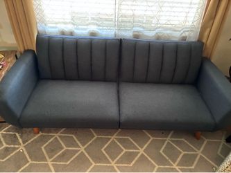 Mid century modern couch/futon