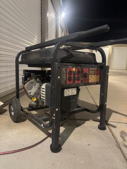 6000/5000 watt generator.