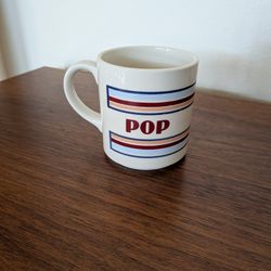 Vintage Mt. Clemens Pottery Mug - Pop (See Photos and Description)