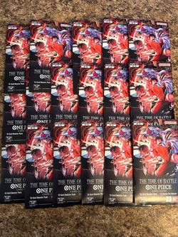 One Piece TCG Booster Sleeve Pack OP 16 - New