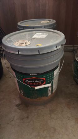 Dunn Edward’s paint ten gallons