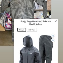 Rain Suit for kids size L/XL