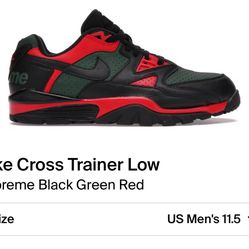 Supreme Nike Air Cross Trainer Size 11.5