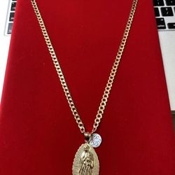 14k Chain & Charm New 26.6 Grams 