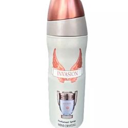 Invasion Mini Crystal Perfume Spray 6.67 fl oz Inspired by Invictus Paco Rabanne