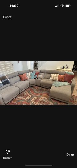 Power Recliner Sectional with Chaise
