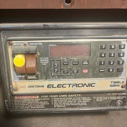 Sears Craftsman Table Saw