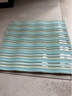 11x11.75 Ocean Wave Glass Mosaic $5.5 a pc (8 sheets avail)